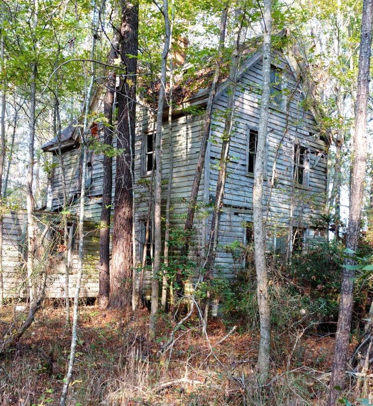 old house in woods