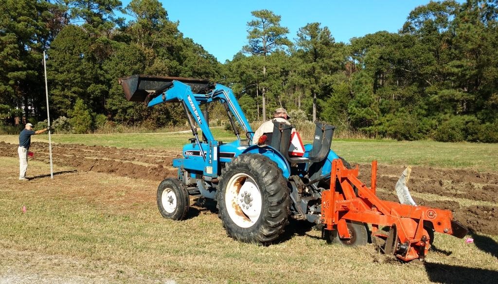 scalping plow n tractor